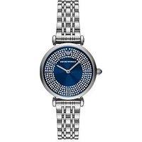 Emporio Armani Two-Hand Stainless Steel Watch