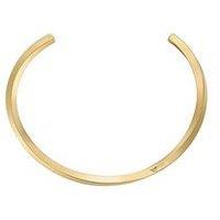 Emporio Armani 14K Gold-Plated Brass Collar Necklace