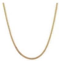 Seol + Gold Flat Snake Chain 18"-20"