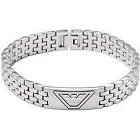 Emporio Armani Men'S Stainless Steel Id Bracelet