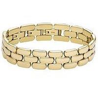 Fossil Women'S Arden Watch Links Gold-Tone Stainless Steel Chain Bracelet