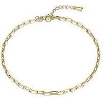 Seol + Gold Cable Chain Anklet