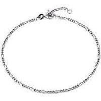 Seol + Gold Fine Figaro Chain Anklet