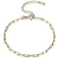 Seol + Gold Cable Chain Bracelet