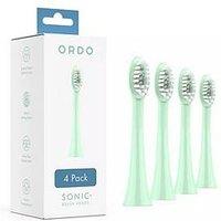 Ordo Sonic+ Brush Heads - Mint Green (4 Pack)