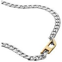 Diesel Stainless Steel Chain Necklace