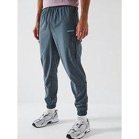 New Balance Mens Classics Woven Cargo Joggers - Dark Grey