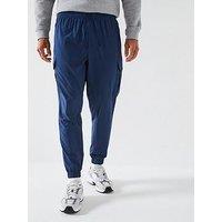 New Balance Mens Classics Woven Cargo Jogger - Navy