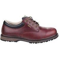 Cotswold Mens Stonesfield Full Grain And Nubuck Hiking Shoes - Chestnut