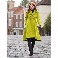 Joe Browns Lime Double Breasted Maxi Coat