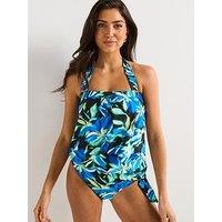 Everyday Mix & Match Blouson Tankini Top - Print