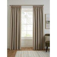 Very Home Texas Blackout Pleated Curtains