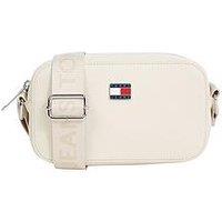 Tommy Jeans Badge Logo Camera Bag - White