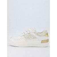 Tommy Hilfiger Court Monogram Trainer - White