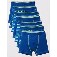 V By Very Boys 7 Pack Football Trunks - Multi
