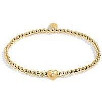Joma Jewellery A Little Happy Birthday Bracelet In Gold Plating