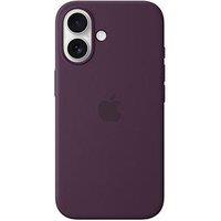 Apple Iphone 16 Silicone Case With Magsafe - Plum