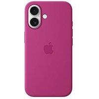Apple Iphone 16 Silicone Case With Magsafe - Fuchsia