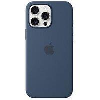 Apple Iphone 16 Pro Max Silicone Case With Magsafe - Denim