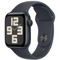 Apple Watch Se (Gps, 2024) 40Mm Midnight Aluminium Case With Midnight Sport Band - M/L