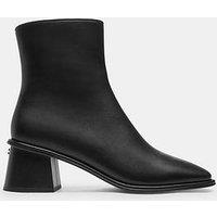 Coach Gigi Leather Boots - Black