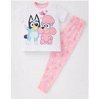 Bluey Short Sleeve Pyjamas - Pink