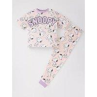 Snoopy Short Sleeve Pyjamas - Multi