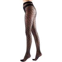 Pretty Polly Patterend Tights - Black