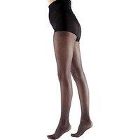 Pretty Polly Dot Embellished Fishnet Tights - Black