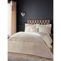 Catherine Lansfield Deco Sequin Champagne Duvet Cover Set
