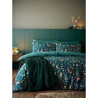 Catherine Lansfield Enchanted Twilight Reversible Duvet Cover Set