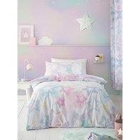 Catherine Lansfield Ombre Stars Reversible Duvet Cover Set