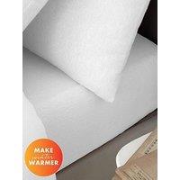 Catherine Lansfield Brushed 100% Cotton Sheet And Pillow Case Pack