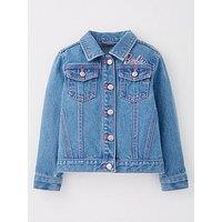 Barbie Back Print Denim Jacket