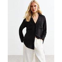 New Look Long Sleeve Shirt - Black