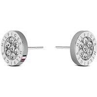 Tommy Hilfiger Womens Crystal Centred Stud Earrings