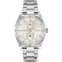 Hugo Ladies #Fast For Her Stainless Steel Multifunction Bracelet Watch