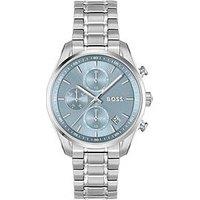 Boss Ladies Grand Tour Multifunction Watch With Light Blue Dial