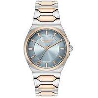 Olivia Burton 34Mm Lustre Stainless Steel & Rose Gold Ip Watch