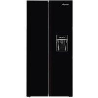 Fridgemaster Ms83430Deb American Fridge Freezer - Black