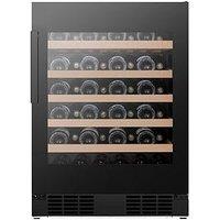 Hisense Rw3N132Gslf Integrated Wine Cooler Single Zone - Black Glass