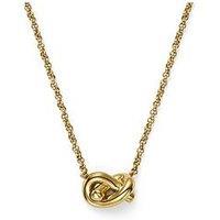 Olivia Burton Lovers Knot Gold Ip Necklace