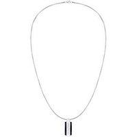 Tommy Hilfiger Mens Stainless Steel Pendant Necklace