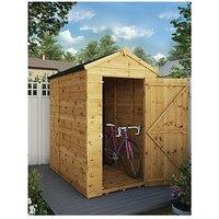 Mercia 6 X 4 Shiplap Apex - Windowless - Pefc Certified