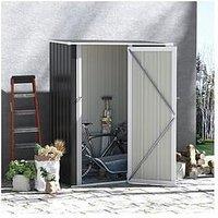 Outsunny 5 X 3Ft Outdoor Storage Shed With Lockable Door