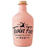 Twin Fin Coconut & Lychee Rum 70Cl