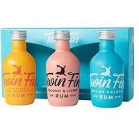 Twin Fin Rum Miniature Gift Set (3X5Cl)