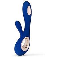 Lelo Soraya Wave - Luxurious Rabbit Massager, G-Spot And Clitoral Vibrator (Midnight Blue)