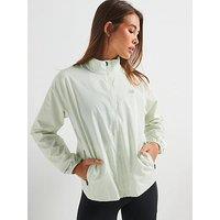 New Balance Womens Running Sport Essentials Reflective Jacket - Green