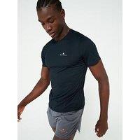 Ronhill Mens Core Running Short Sleeved Tee -Black